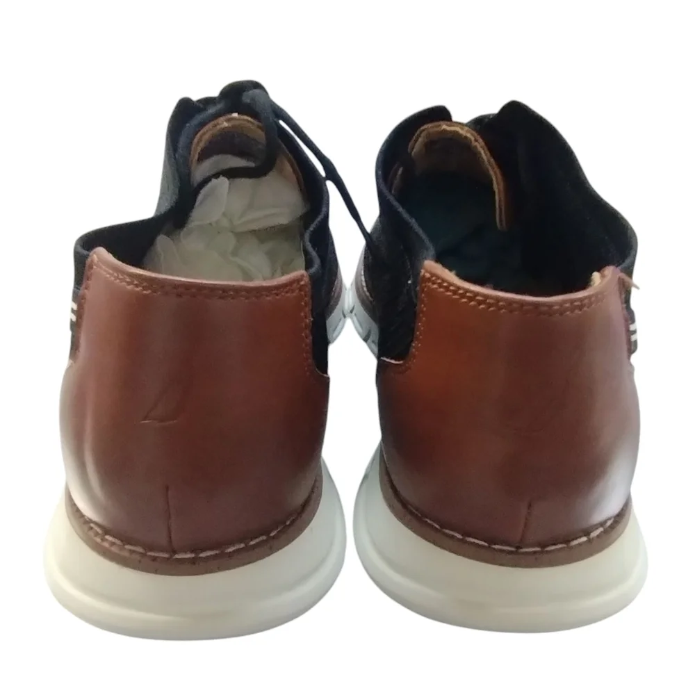 Nautica Men's Knit Dress Oxford Dress Shoes Size 12 Breathable Stylish Lightweig